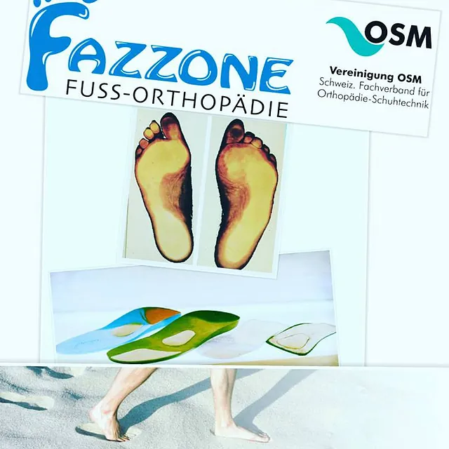 Flyer von Fazzone Fuss-Orthopädie